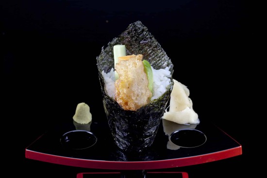 תפריט סוהו - טמאקי (יח' 1), סושי - שרימפס ומפורה טמאקי