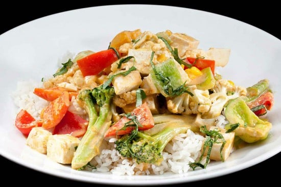 מנת טופו טום יאם במסעדת הסוהו